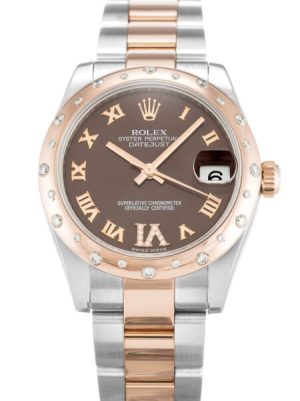 Replica Rolex Lady-Datejust 31mm Chocolate Dial 178341
