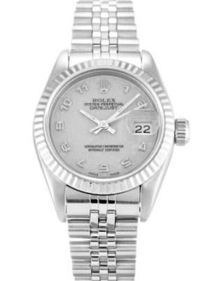 Replica Rolex Lady-Datejust 26mm Silver Dial 69174