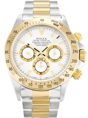 Replica Rolex Daytona 38mm White Dial 116523