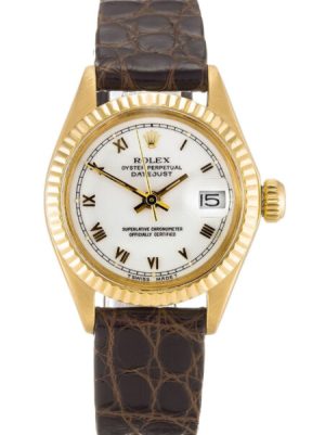 Replica Rolex Lady-Datejust 26mm White Dial 6916