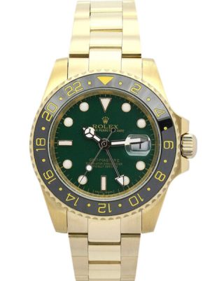 Replica Rolex GMT-Master II 40mm Green Dial 116718LN