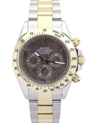 Replica Rolex Daytona 40mm Dark brown Dial 116523