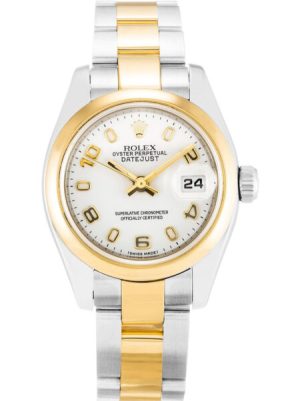 Replica Rolex Lady-Datejust 26mm White Dial 179163