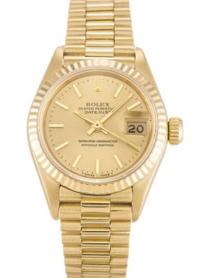 Replica Rolex Lady-Datejust 26mm Champagne Dial 69178