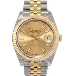 Replica Rolex Datejust II 41mm Champagne Dial 126333