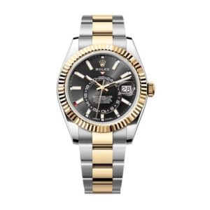 Superclone Rolex Sky-Dweller 42 mm Bright black Dial 336933 Oyster