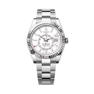Superclone Rolex Sky-Dweller 42 mm Intense white Dial 336934 Oyster