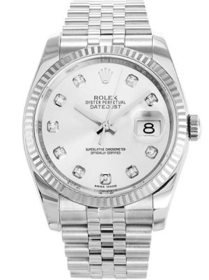 Replica Rolex Datejust 36mm White Dial 116234