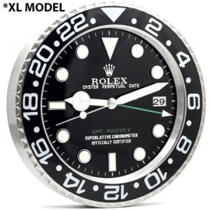 Rolex Wall Clock – “XL” GMT MASTER II \| Affordable Elegance