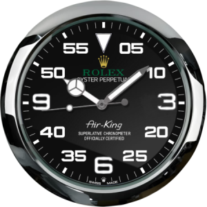 Rolex Wall Clock – AIR KING OYSTER PERPETUAL | Affordable Elegance