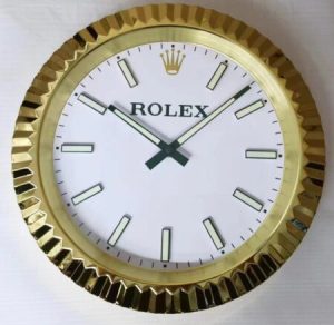 Rolex Wall Clock – DATEJUST GOLD | Affordable Elegance