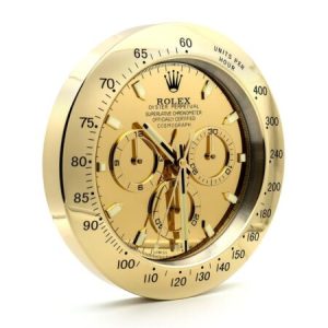 Rolex Wall Clock – DAYTONA FULL GOLD | Affordable Elegance