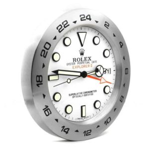 Rolex Wall Clock – EXPLORER 2 WHITE | Affordable Elegance