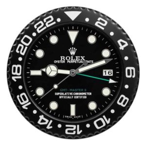 Rolex Wall Clock – GMT MASTER II BLACK | Affordable Elegance