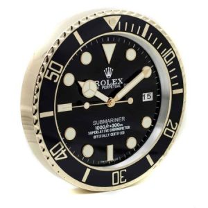 Rolex Wall Clock – SUBMARINER GOLD | Affordable Elegance