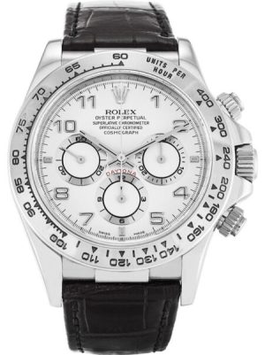 Replica Rolex Daytona 40mm White Dial 16519