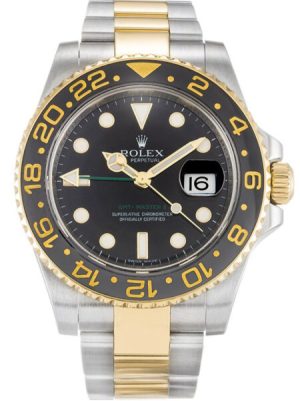 Replica Rolex GMT-Master II 40mm Black Dial 116713