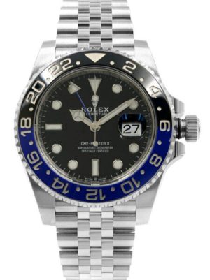 Replica Rolex GMT-Master II 40mm Black Dial 126710BLNR
