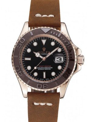 Replica Rolex Yacht-Master 41mm Black Dial 1453860