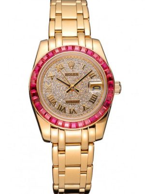 Replica Rolex Datejust 33mm Diamond Dial 622835