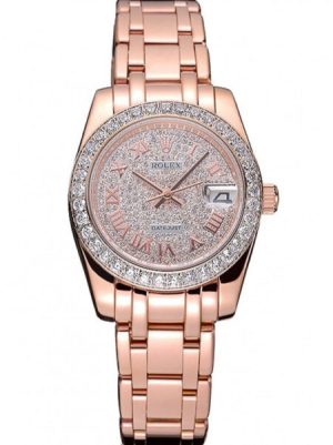 Replica Rolex Datejust 33mm Diamond Dial 622836