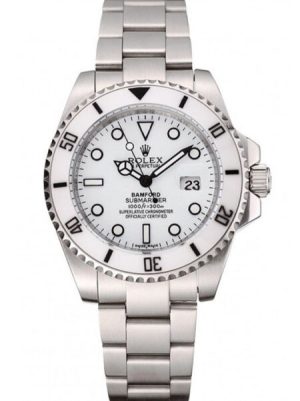 Replica Rolex Submariner 40mm White Dial 1453863