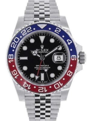 Replica Rolex GMT-Master II 40mm Black Dial 126710BLRO "Pepsi"