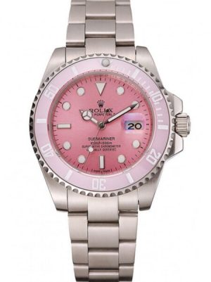 Superclone Rolex Submariner 41mm Pink Dial 1453980