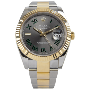 Replica Rolex Datejust II 41mm Grey Dial 116333 "Wimbledon"