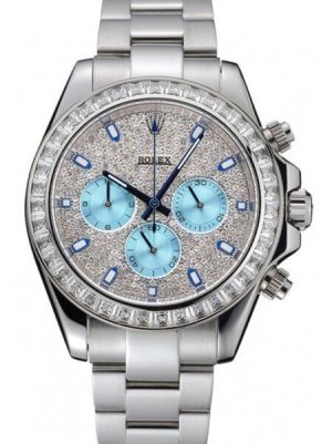 Replica Rolex Daytona 42mm Silver Dial 1454251