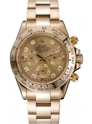 Replica Rolex Daytona 39mm Gold Dial 1454245